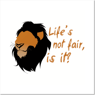 Scar - Villains Quotes Posters and Art